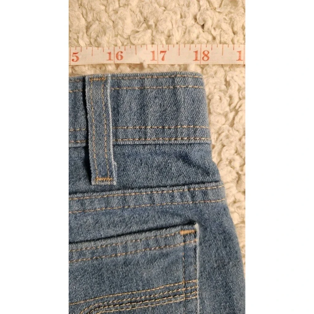 Vintage ~80s Levis Mens 38x32 Action Jeans  Orange Tab Made in USA Blue Stretch